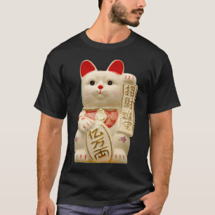 Glückliche Katzen, wellenartig bewegende Tatze T-Shirt