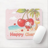 GLÜCKLICHE KAWAII HAWAI CHERRY MOUSEPAD (Mit Mouse)