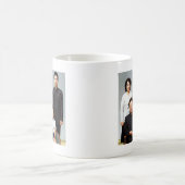 Glückliche Kim-Familie Kaffeetasse (Mittel)