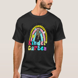 Glückliche Kinder am ersten Schultag Lehrer Schüle T-Shirt