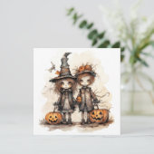 glückliche Kinder Karte (Stehend Vorderseite)