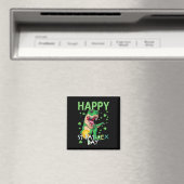 Glückliche Kinder St. Patrick's Day T-Rex Dinosaur Magnet (In Situ (Geschirrspüler))