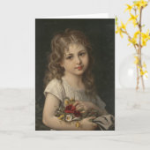 glückliche Kindheit Karte (Gelbe Blume)