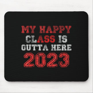 Glückliche Klasse ist raus hier 2023 T-Shirt lusti Mousepad