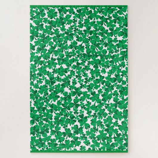 Glückliche Kleeblätter - St. Patrick's Day Puzzle (Vertikal)