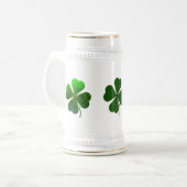 Glückliche Kleeblätter - Tasse (Vorderseite Links)