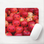 Glückliche kleine Äpfel Mousepad (Mit Mouse)