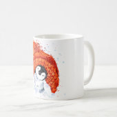 Glückliche kleine Penguin Tasse (VorderseiteRechts)