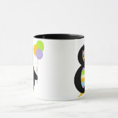 Glückliche kleine Penguin-Tasse Tasse (Zentrum)