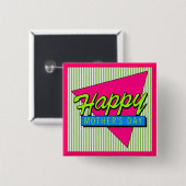 Glückliche Knöpfe der Mutter Tages Button (Vorne & Hinten)