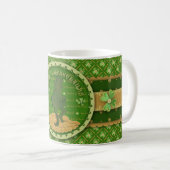 Glückliche Kobold-Tasse Kaffeetasse (VorderseiteRechts)