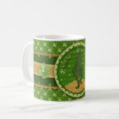Glückliche Kobold-Tasse Kaffeetasse (Vorderseite Links)