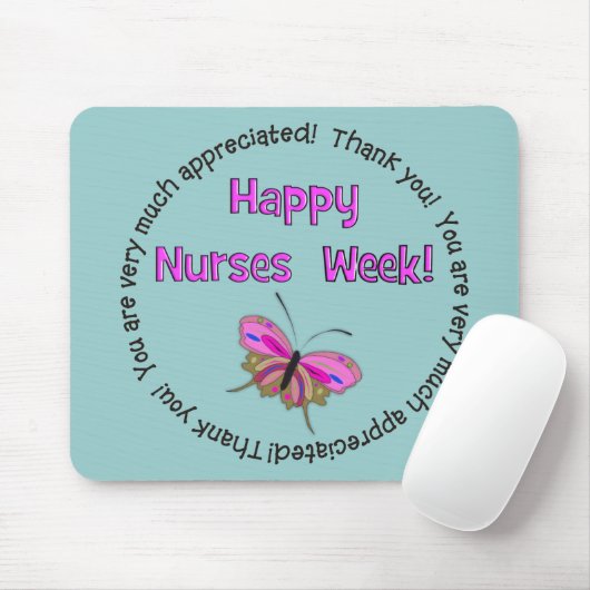 Glückliche Krankenschwester-Wochen-Geschenke Mousepad (Mit Mouse)
