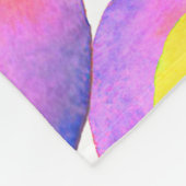 Glückliche Kreise Fleecedecke (Ecke)