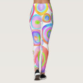 Glückliche Kreise Leggings (Rückseite)