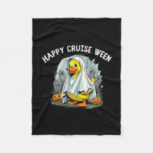 Glückliche Kreuzfahrt Ween Quack oder Treat Kreuzf Fleecedecke