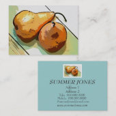 Glückliche Küche Visitenkarte (Vorne/Hinten)