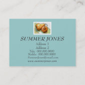 Glückliche Küche Visitenkarte (Rückseite)