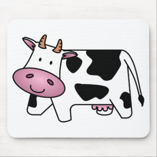 Glückliche Kuh Mousepad
