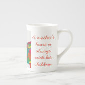 Glückliche Kuh Porzellantasse (Rechts)