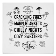 Glückliche Kürbisgewürz-Saison-Digital-Download-Po