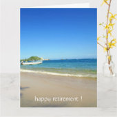 glückliche Küstenstelle Karte (Gelbe Blume)