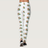 glückliche kwanzaa Geschenke Leggings (Rückseite)