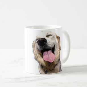Glückliche Labrador-Kaffee-Tasse Kaffeetasse