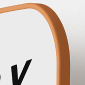 Glückliche Leute spielen Pickleball Schläger (Linke Seite)