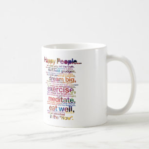 Glückliche Leute-Tasse Kaffeetasse