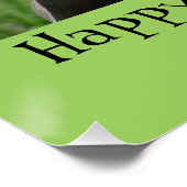 Glückliche Leute teilen ein Lächeln. Ich Quack! Po Poster (Ecke)