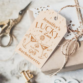 Glückliche Liebe Cocktail Junggeselinnen-Abschied Geschenkanhänger