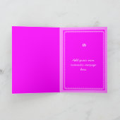 Glückliche Liebe Feiertagskarte (Innenseite)