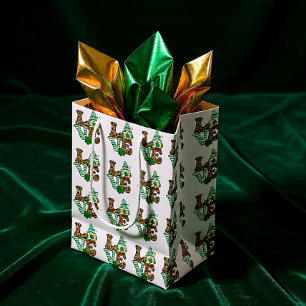 Glückliche Liebe Gnome St. Patrick's Day Mittlere Geschenktüte