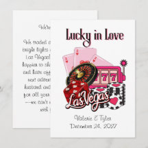Glückliche Liebe Las Vegas Flitterwochen