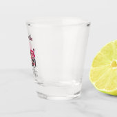 Glückliche Liebe Las Vegas Flitterwochen Schnapsglas (Rechts)