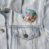 Glückliche Liebhaber Button (Beispiel)