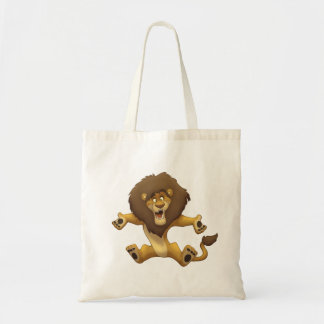Glückliche Löwe-Tasche Tragetasche