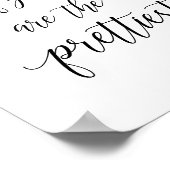 Glückliche Mädchen sind die hübschsten Poster (Ecke)