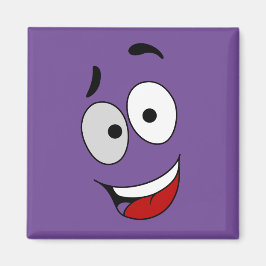 Glückliche Magnete - Kook Art - Behielt lächelnd u Magnet