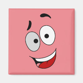 Glückliche Magnete - Kook Art - Behielt lächelnd u Magnet