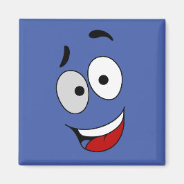 Glückliche Magnete - Kook Art - Behielt lächelnd u Magnet