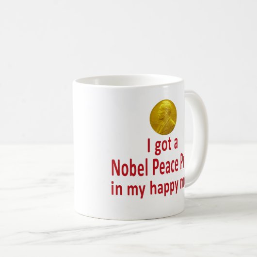 Glückliche Mahlzeit Nobel Kaffeetasse (VorderseiteRechts)