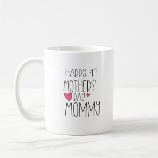 Glückliche Mama am 1. Muttertag Kaffeetasse