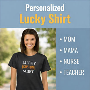 Glückliche Mama Individueller Muttertag T-Shirt