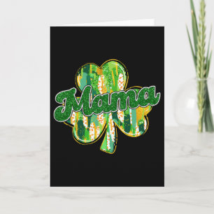 Glückliche Mama St. Patricks Day Irische Mutter Sh Karte