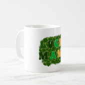 Glückliche Mama Sublimation Kaffeetasse (Vorderseite Links)