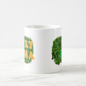 Glückliche Mama Sublimation Kaffeetasse (Mittel)