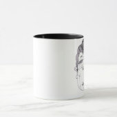 glückliche Mann-Tasse Tasse (Zentrum)