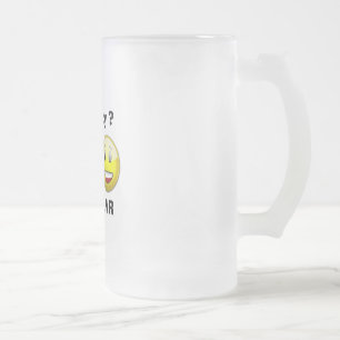 Glückliche" mattierte Tasse "RV